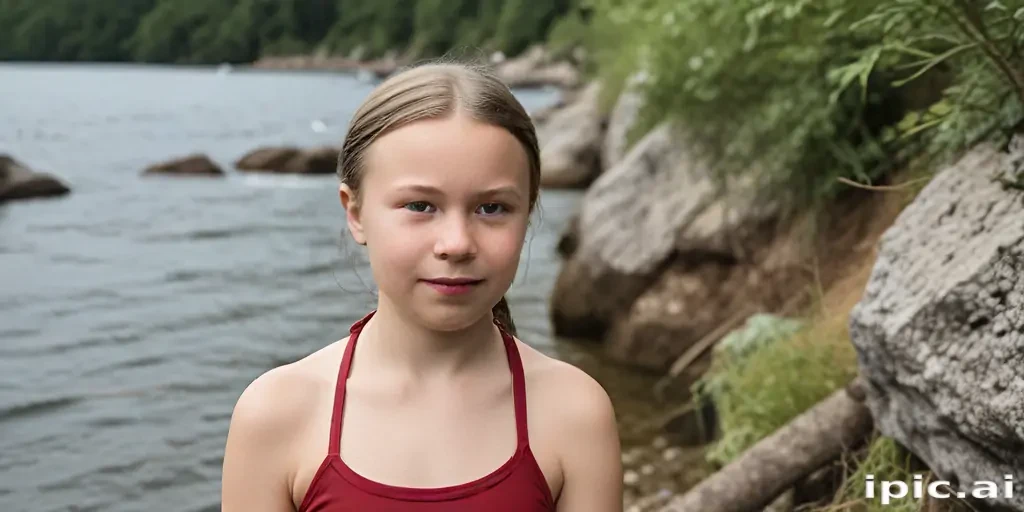 greta thunberg in bikini