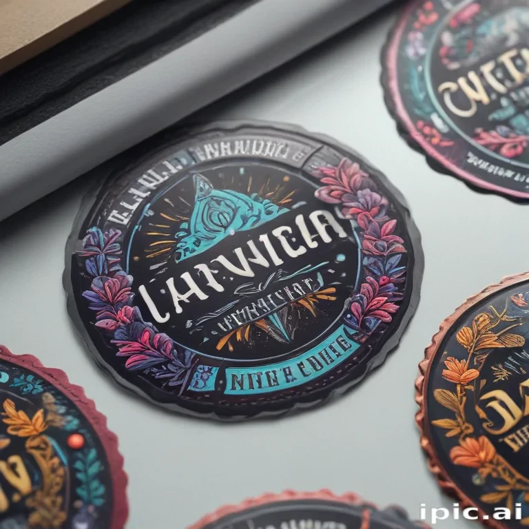 stickers mockup