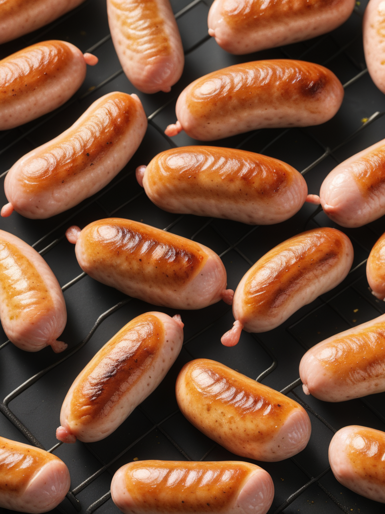 how long to air fry chicken sausage