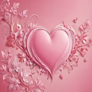 aesthetic pink valentines wallpaper