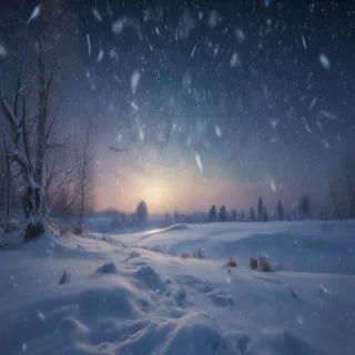 falling snow png