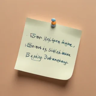 aesthetic cute sticky note png