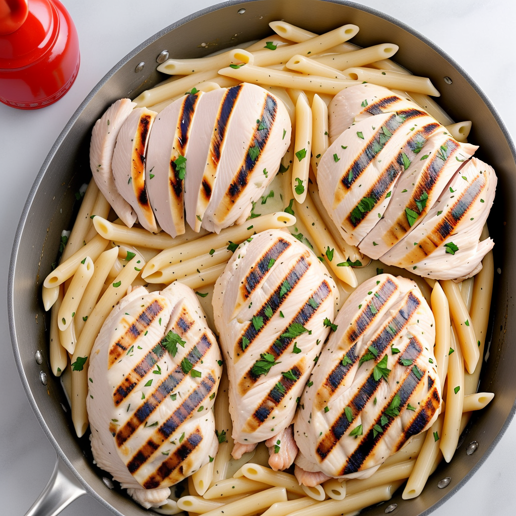 how to season grilled chicken for chicken alfredo