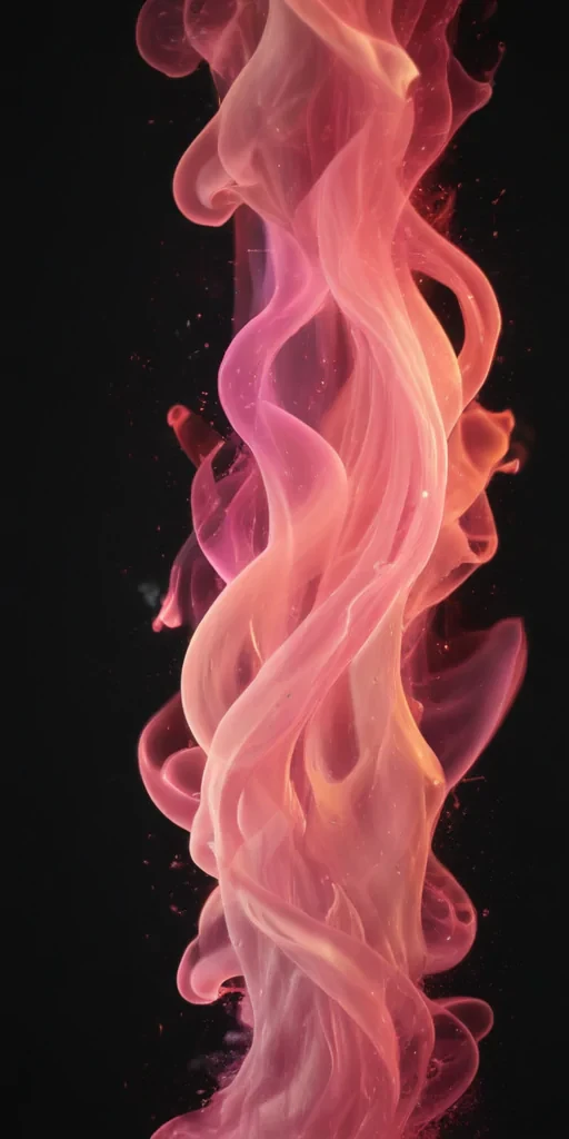 pink flames png