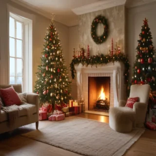 christmas dogs wallpaper