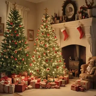 antique christmas images
