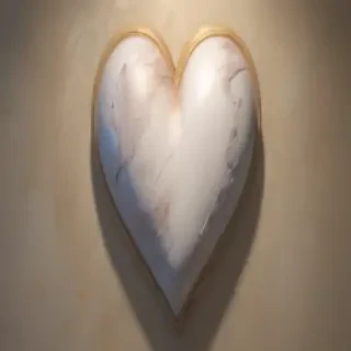 blurred heart