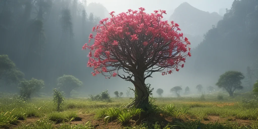 transparent plant
