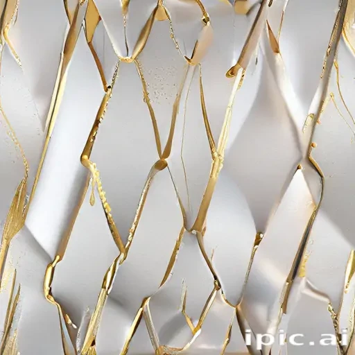 white gold background