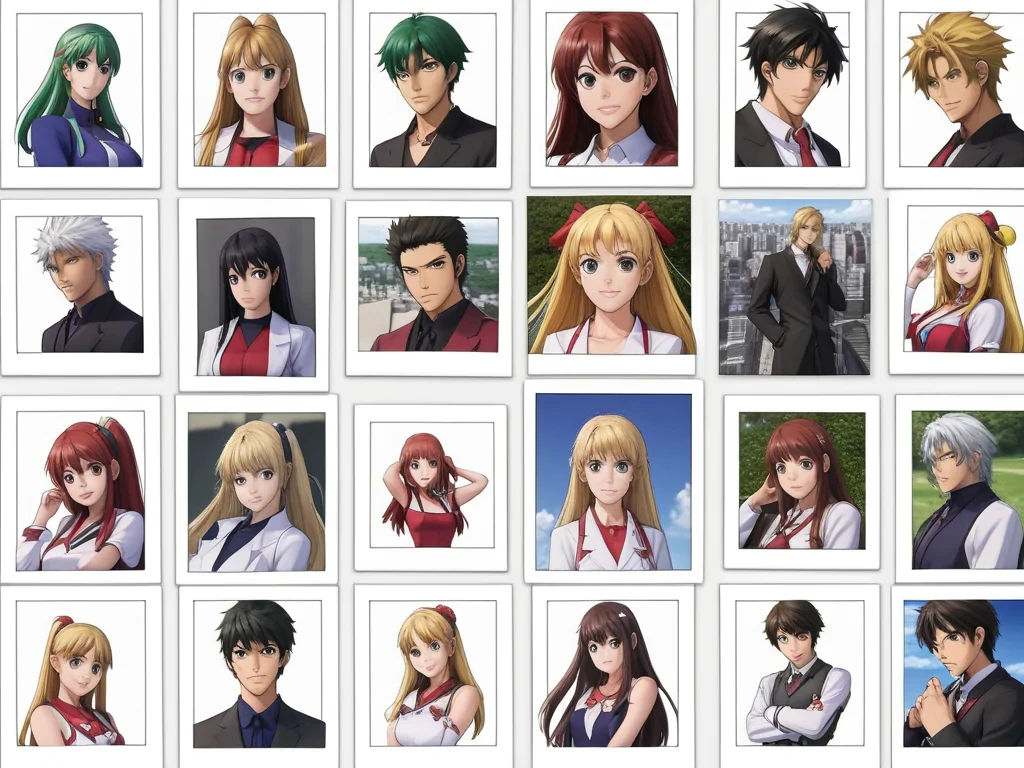 photos of anime characters