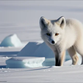 arctic fox wallpaper