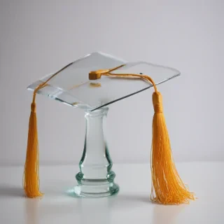 transparent graduation cap