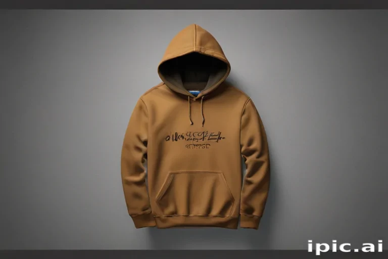 hooded sweatshirt mockup