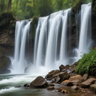 water fall wall paper