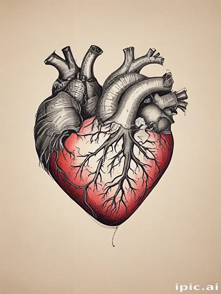 hand drawn heart