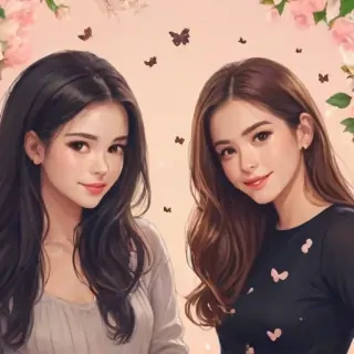 cute women background