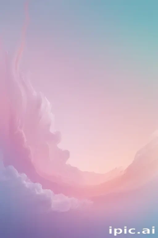 pastel gradient background