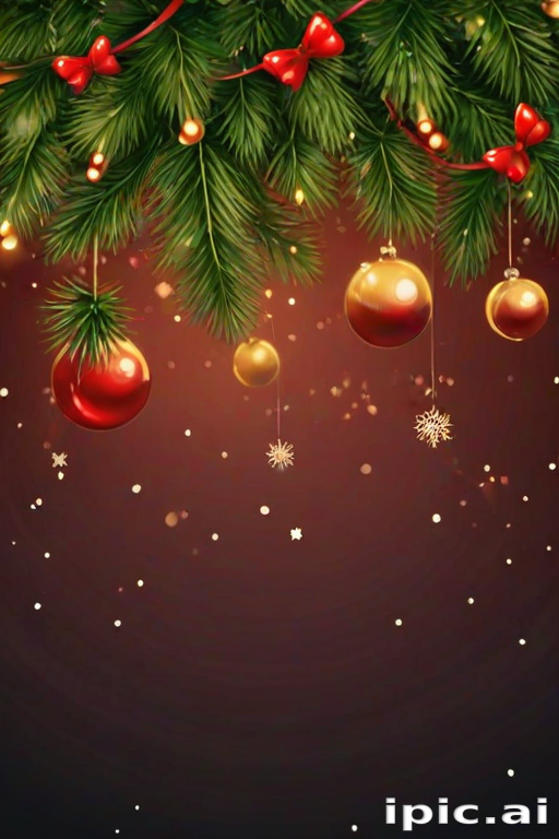 pretty christmas background