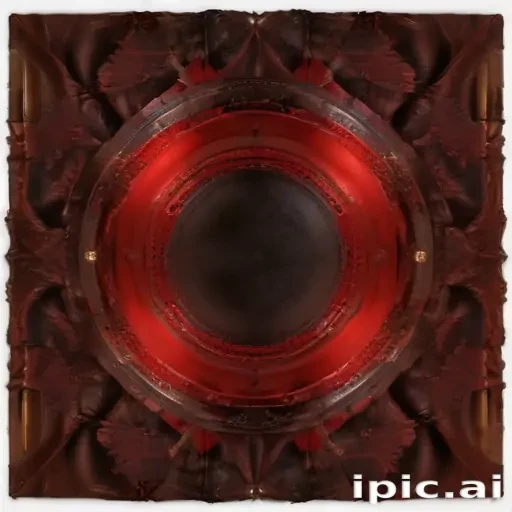 red blank background