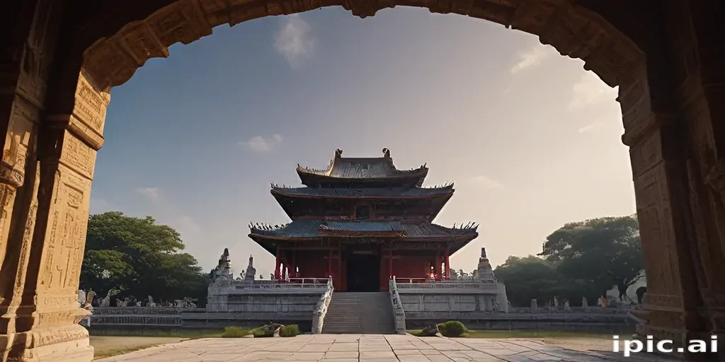 temple background