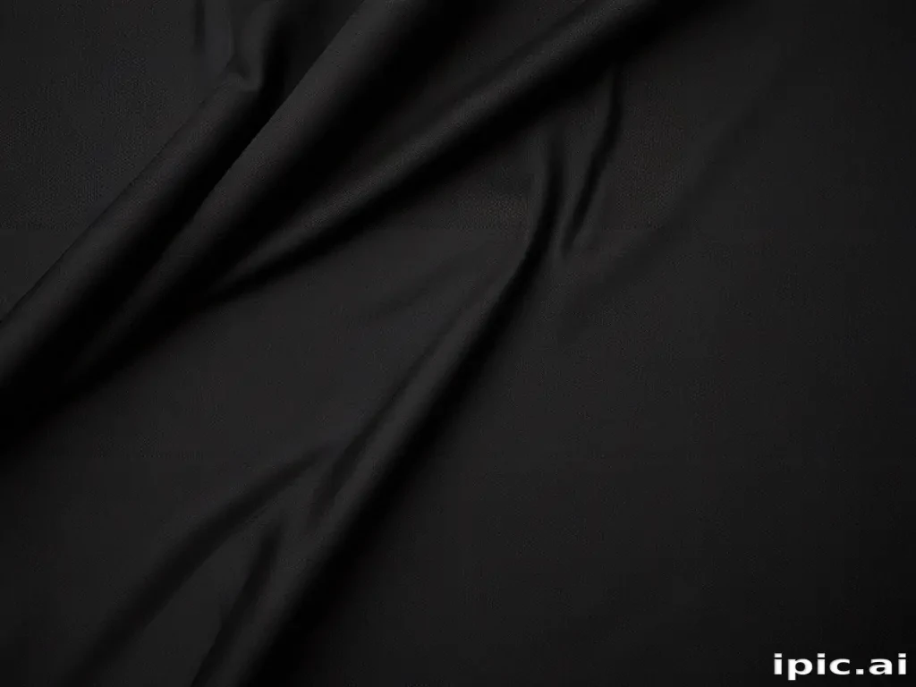 black fabric texture