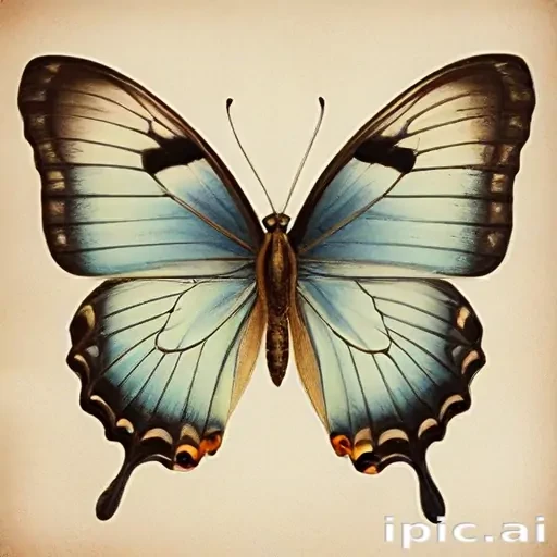 vintage butterfly illustration