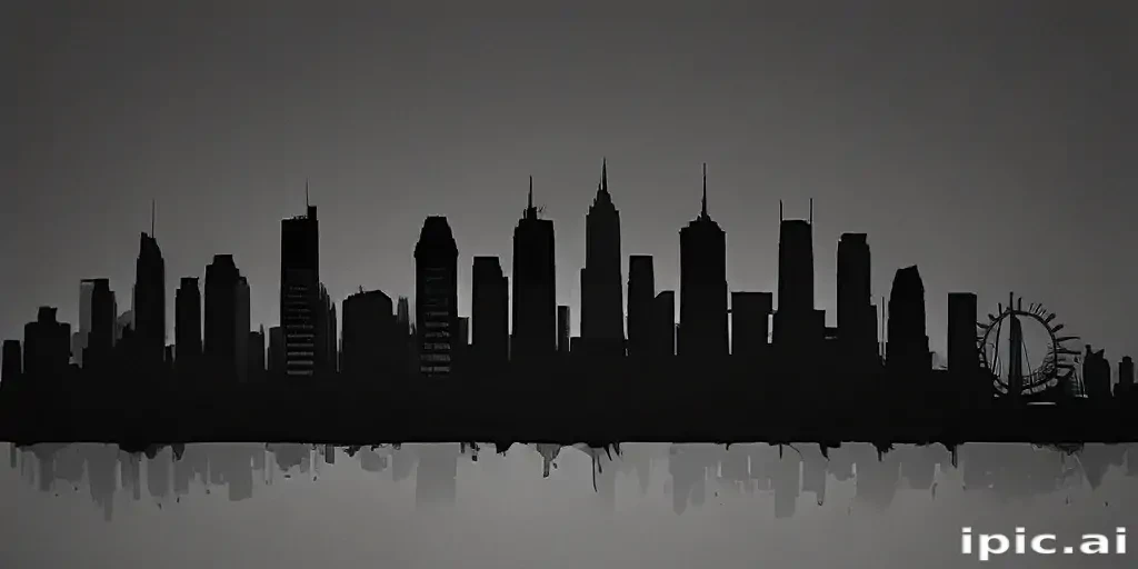 city silhouette png
