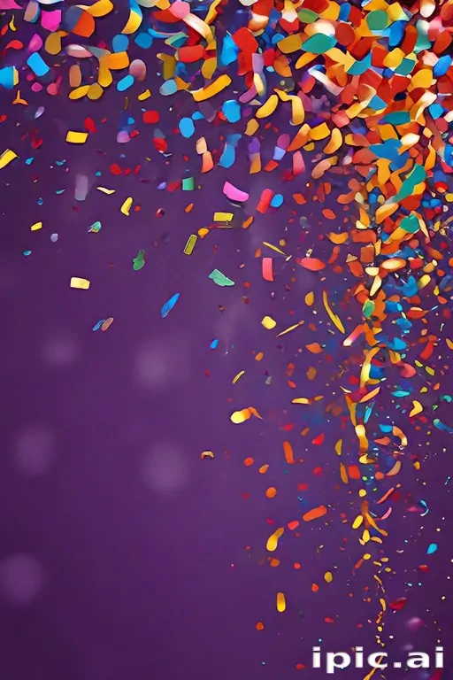 confetti vector