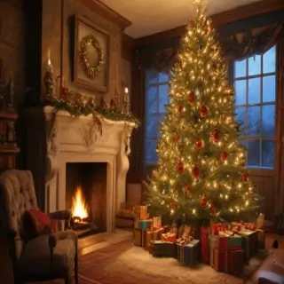 antique christmas images