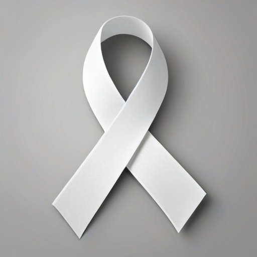 white ribbon png