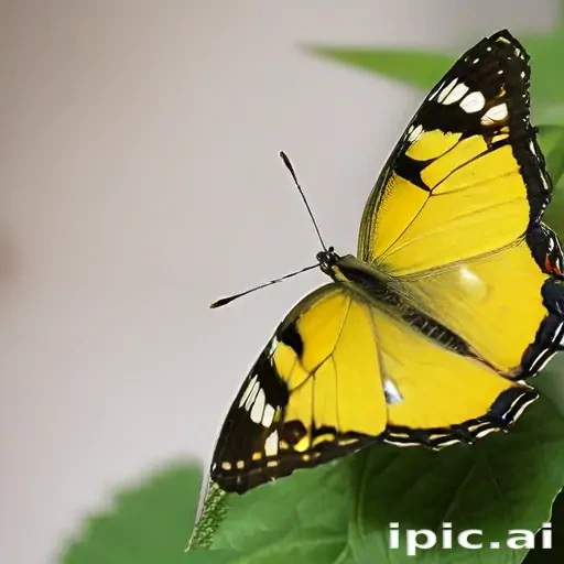 yellow butterfly