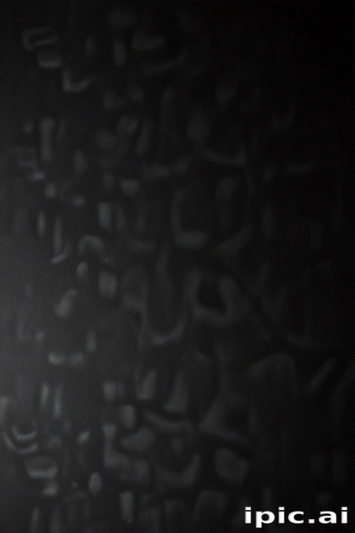 Textured Black Surface with Subtle Patterns and Depth for Artistic Touch