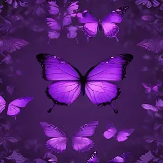 butterfly wallpaper purple