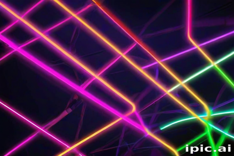 neon back ground