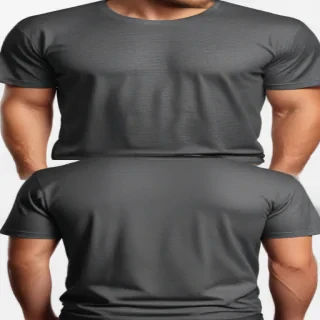 black t-shirt png