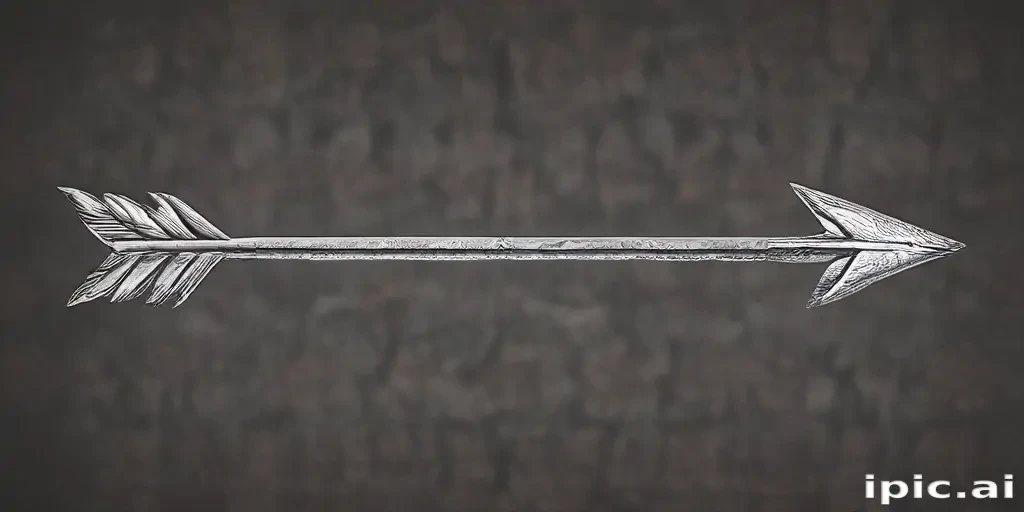 drawn arrow