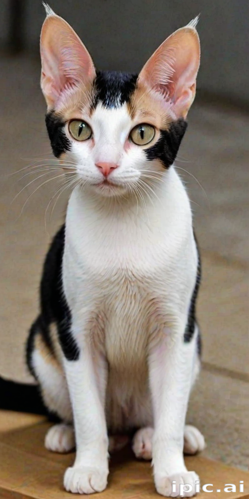 oriental bicolor cat breed