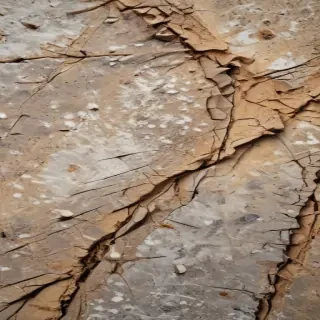 scratchy texture