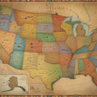 map of the us states