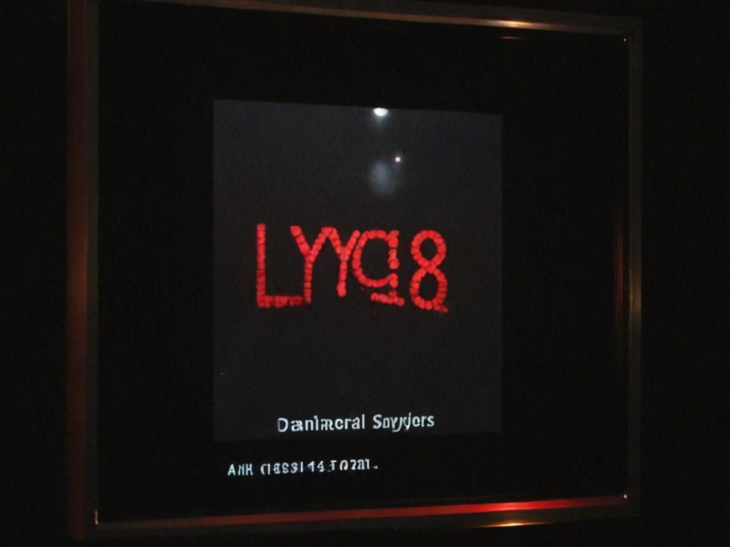 lycg, no flash, on silver and black display inside museum, darker with red shining through at the bottom with a speck of white