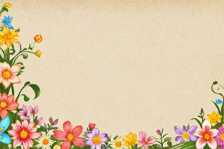 clipart borders flowers