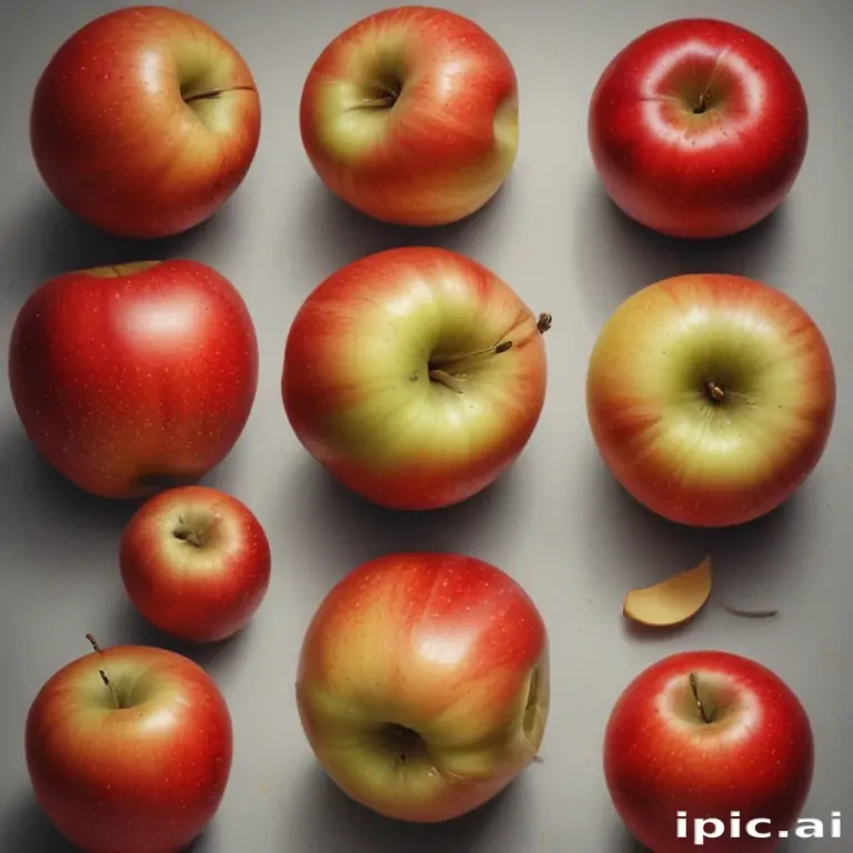 drawings of apples