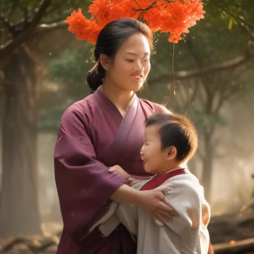 free use asian family