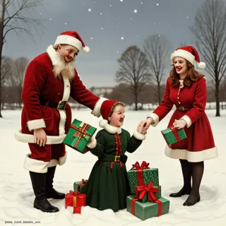 vintage christmas image