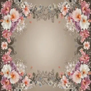 flowers border png