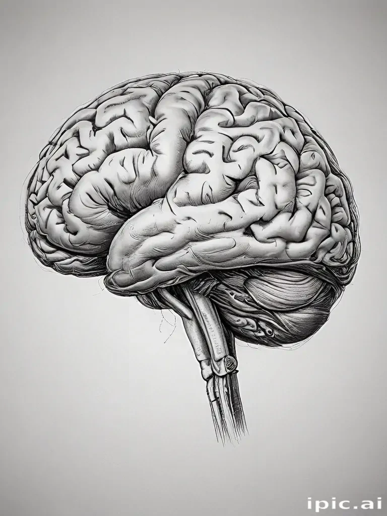 brain sketch