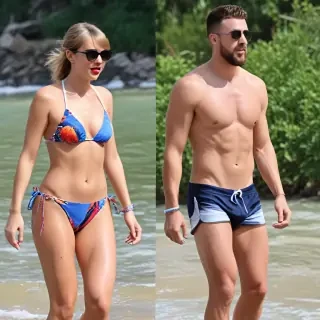 taylor swift bikini travis kelce