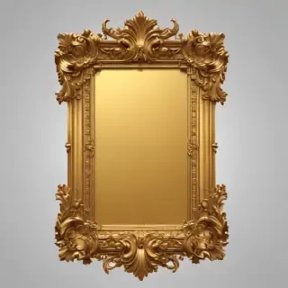 gold frame png transparent