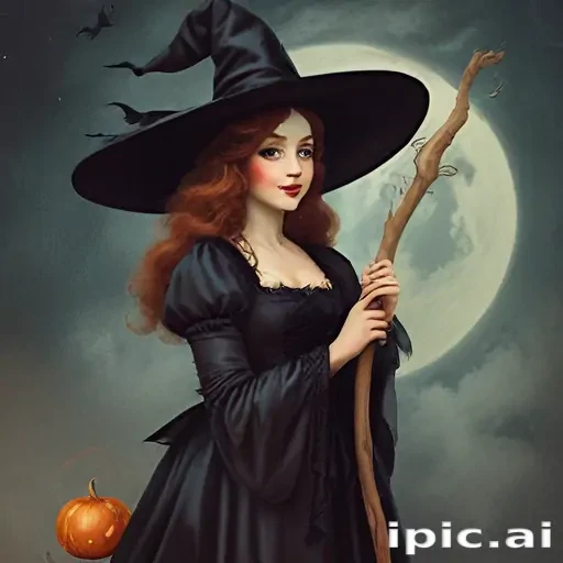vintage witch images