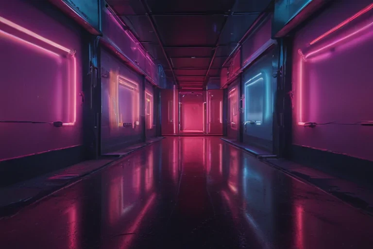 neon background aesthetic